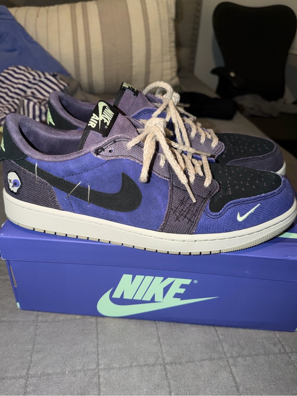 Jordan 1 Low - Zion Voodoo Alternate- US Men’s 13 - Picture 3 of 9